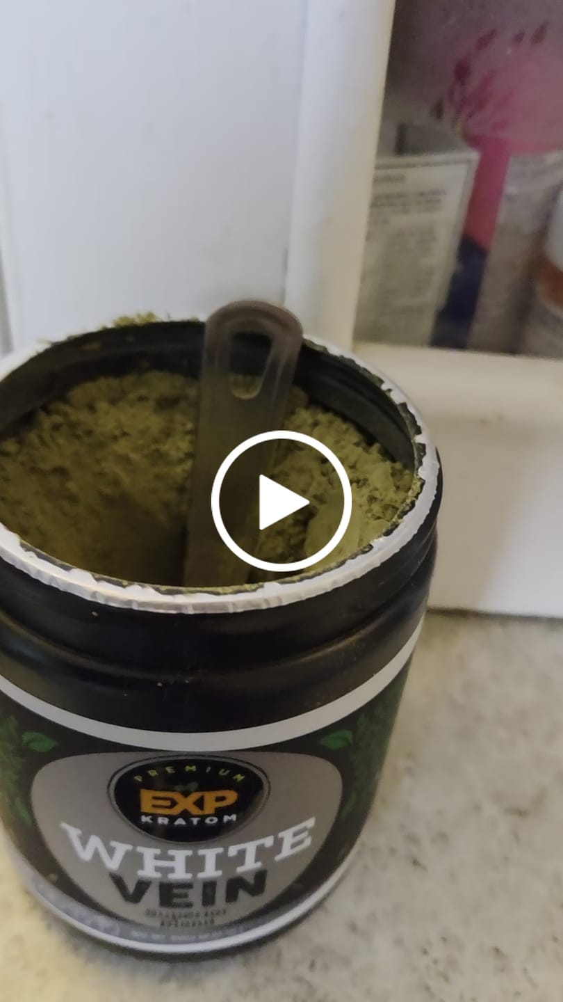 Customer video review of EXP Premium White Vein Kratom Powder — Lab Tested