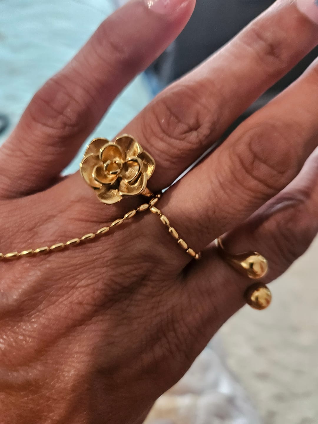 Customer photo review of Pua Kala Floral Ring (Bundle)