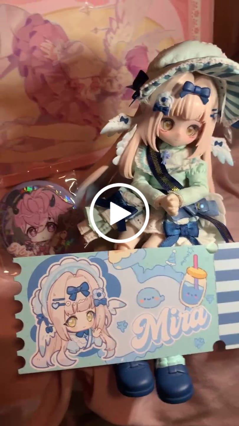 Customer video review of Light & Shadow Series 1/8 Action Figure BJD Blind Box