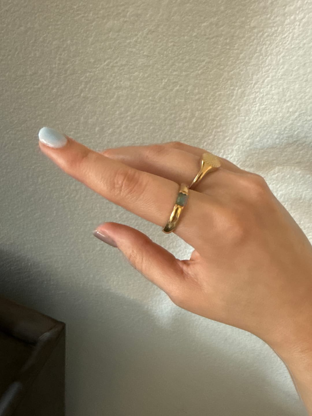 Customer photo review of Treasure Birthstone Ring (Bundle)