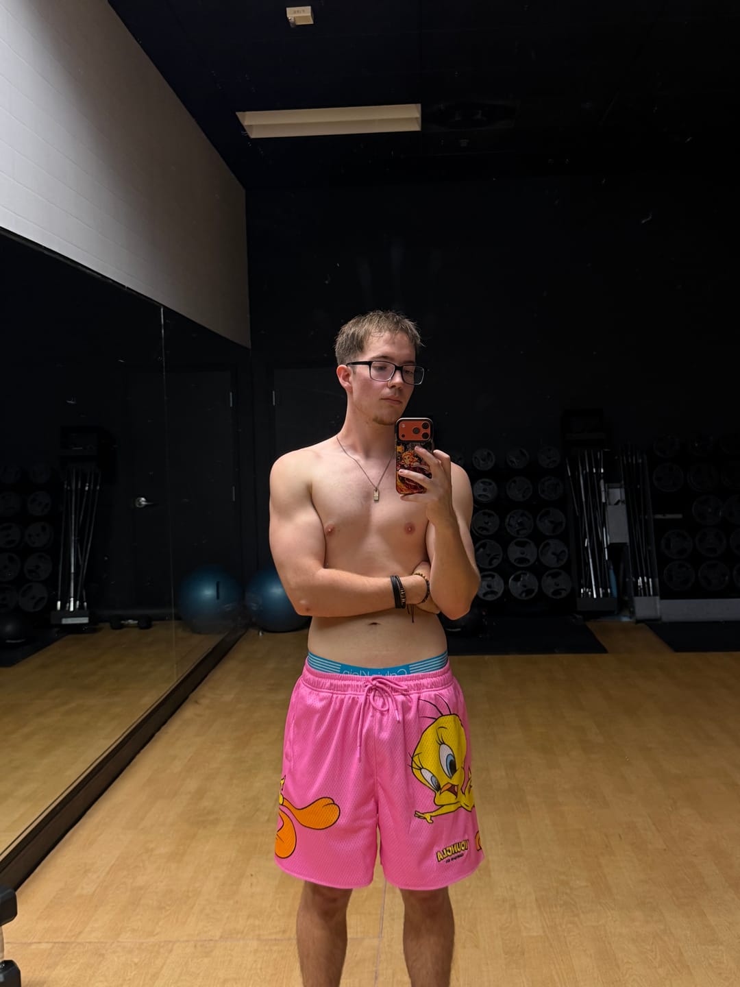 Customer photo review of 1098 - Looney Tunes Basketball Shorts