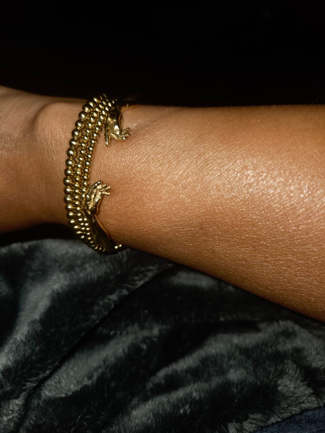 Customer photo review of Creation of Adam Cuff V2