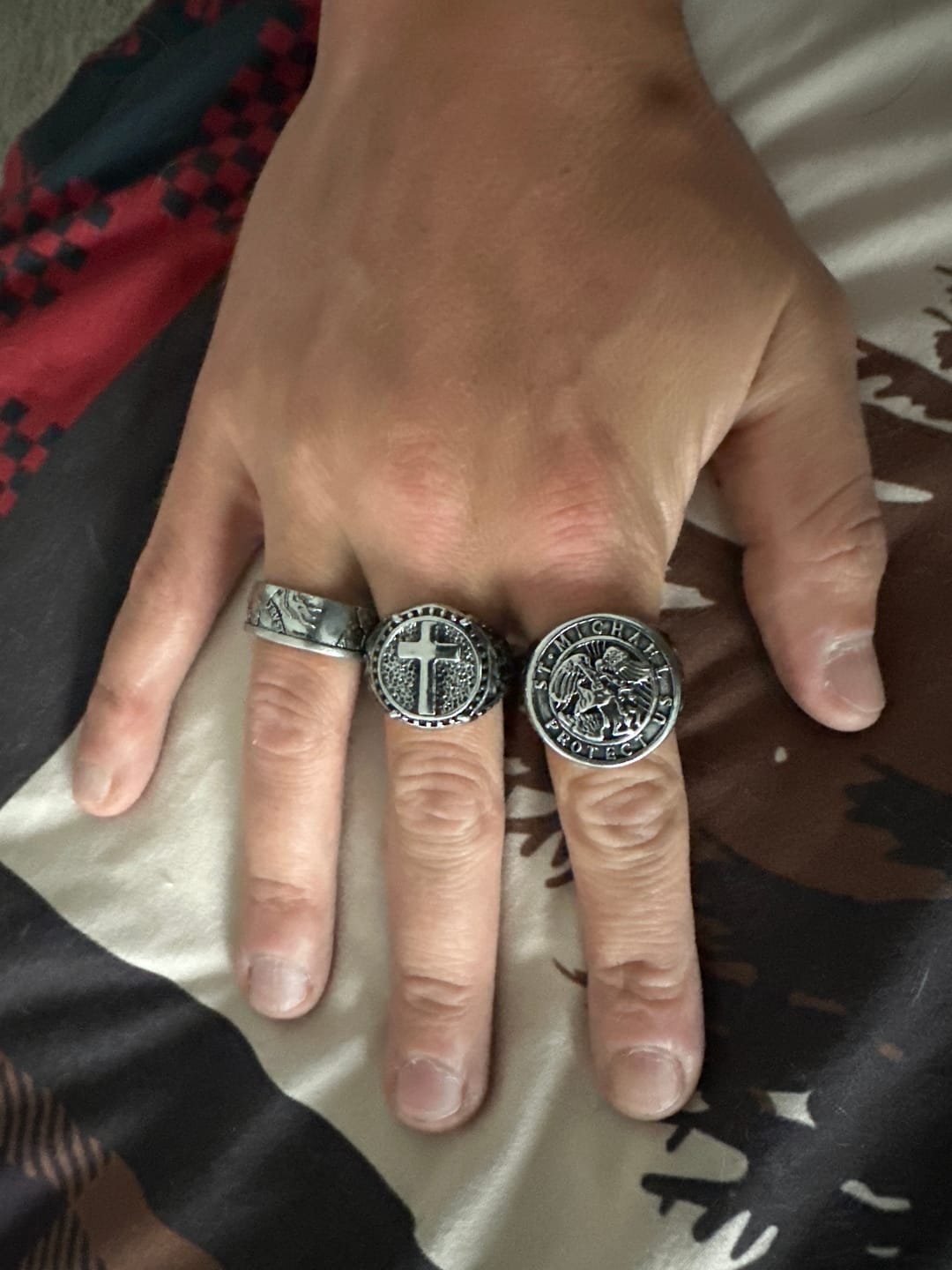 Customer photo review of SAINT MICHAEL.