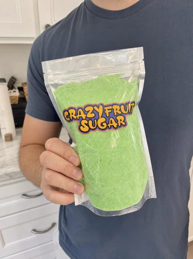 Customer photo review of Crazy Fruit Sugar