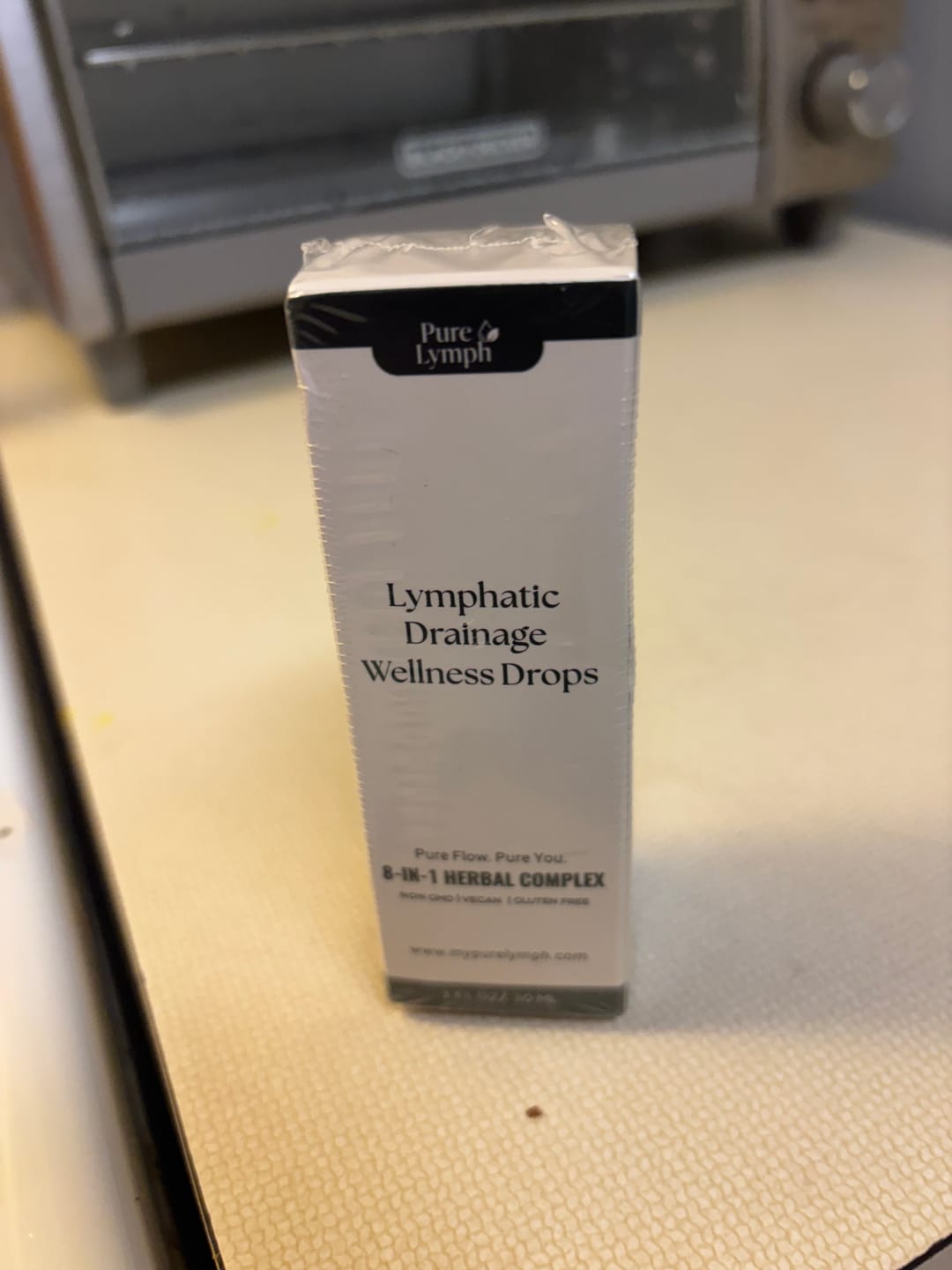 Customer photo review of Pure Lymph™ Lymphatic Drainage Wellness Drops