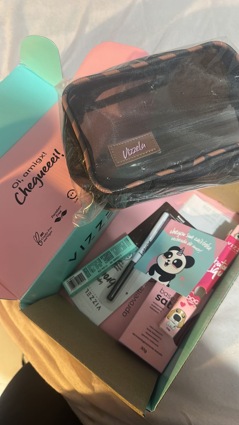 Customer photo review of Batom Líquido Vizzela