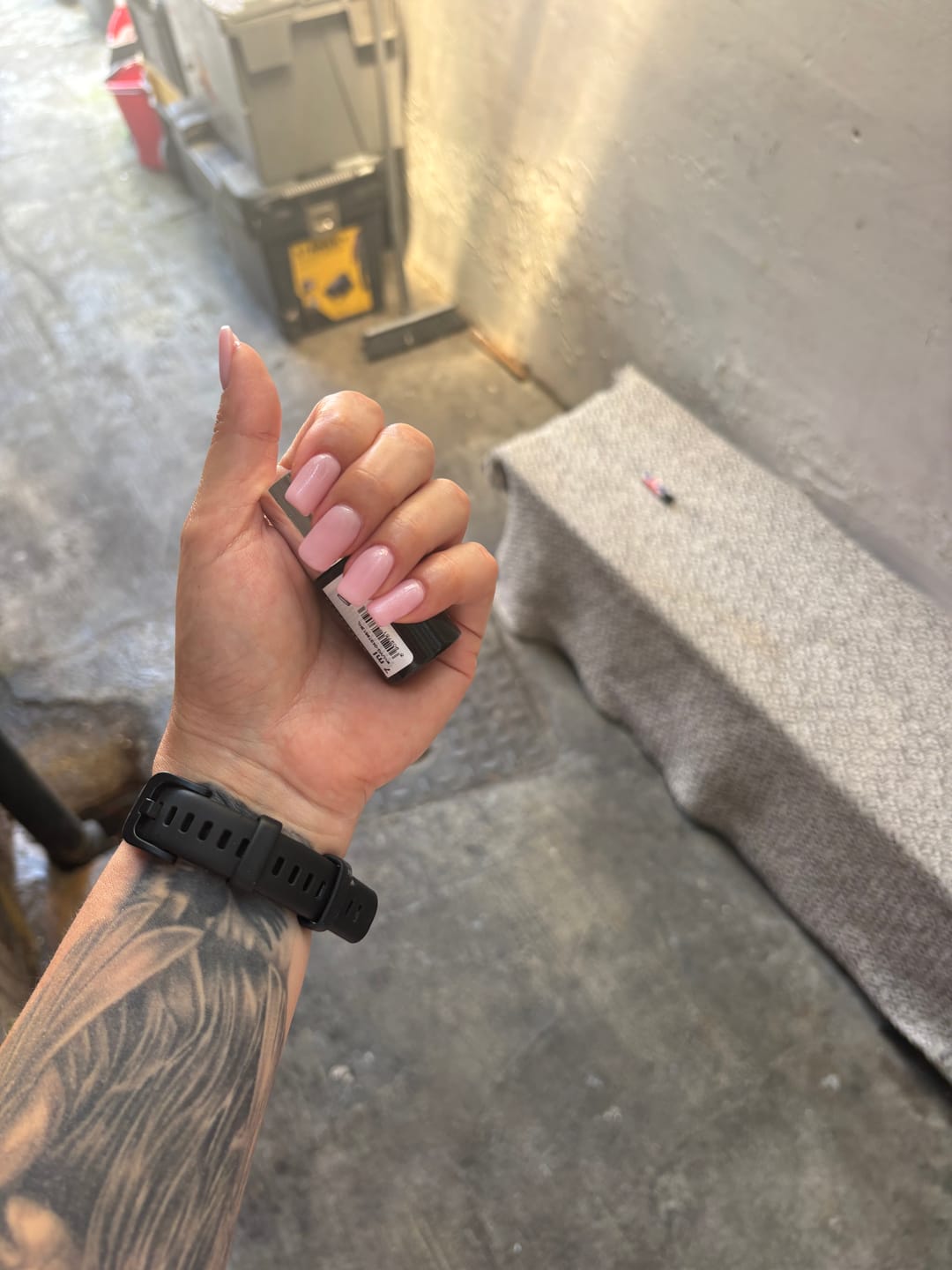 Customer photo review of Semilac 390 Spark of Bare Love UV Gel Polish