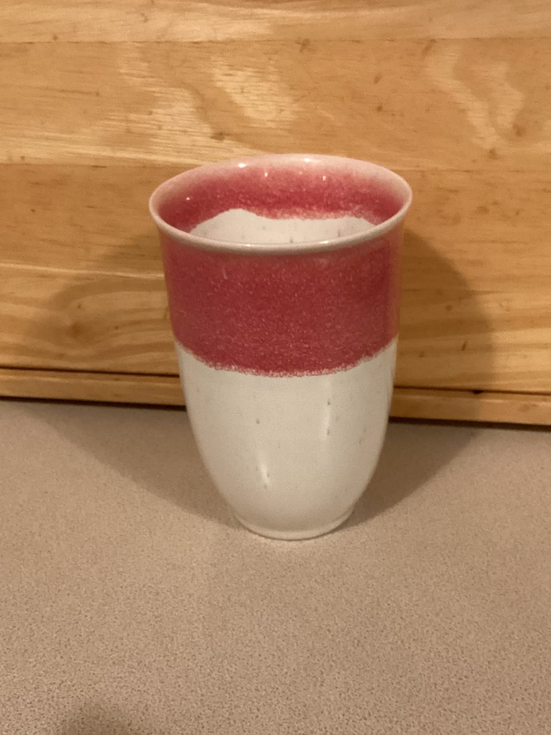 Customer photo review of Coral Pink Cup 12oz