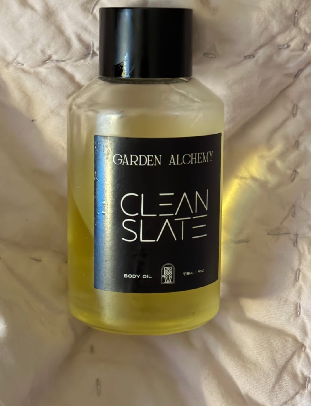 Customer photo review of CLEAN SLATE BODY OIL
