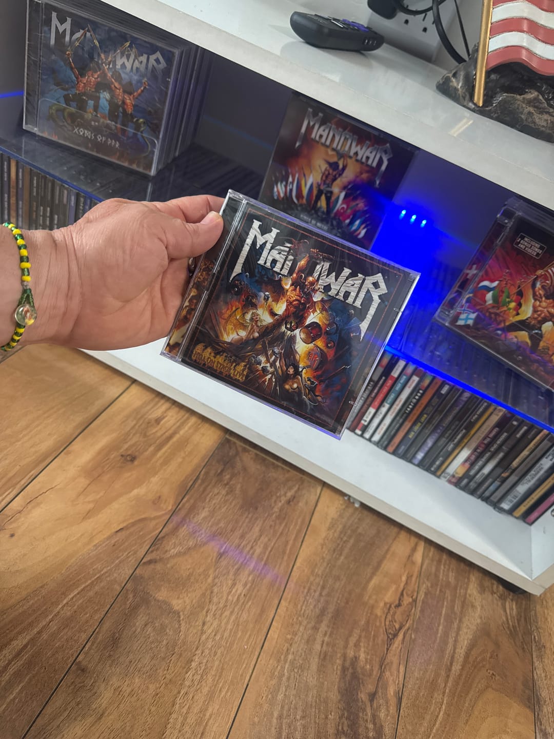 Customer photo review of Manowar CD 2-Disc Hell On Stage Live