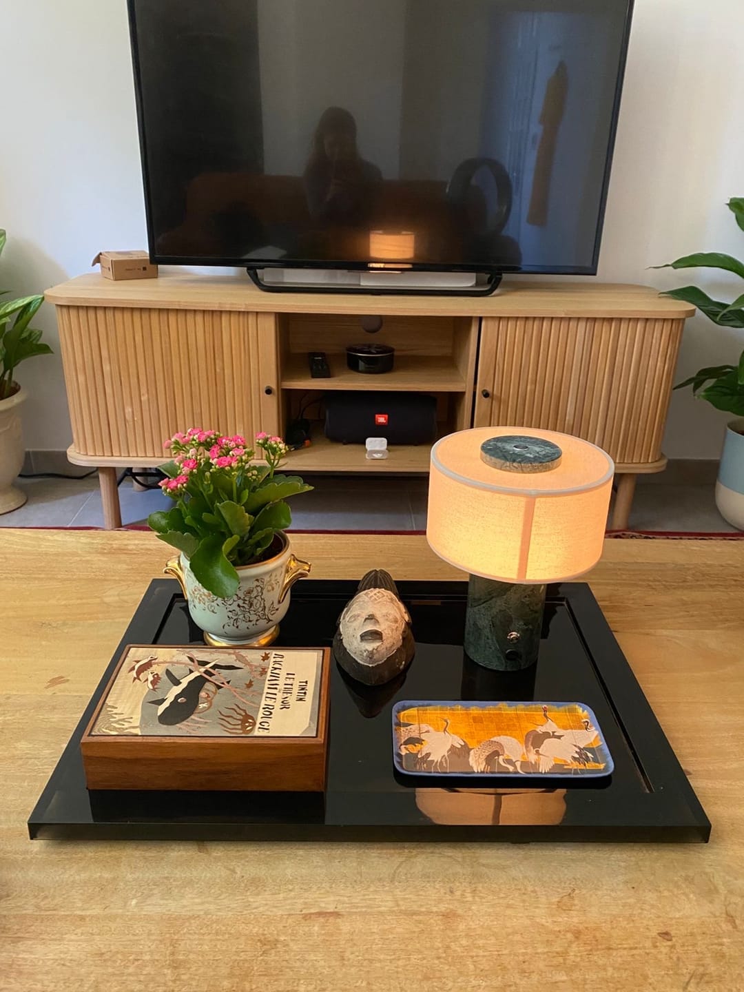Customer photo review of Auríe Portable Lamp | Verde Guatemala