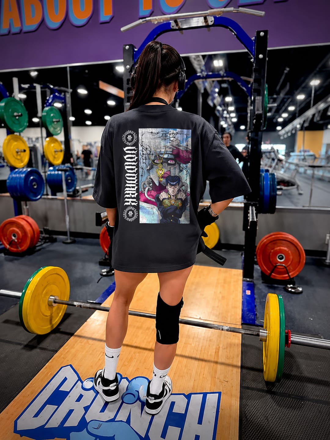 Customer photo review of 'JoJo: JosukeHigashikata' Oversized T-shirt