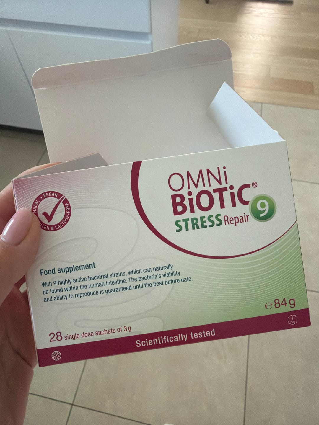 Customer photo review of OMNi-BiOTiC® STRESS Repair INT