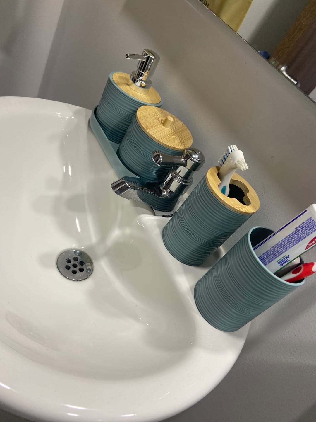Customer photo review of Set de Accesorios para Baño