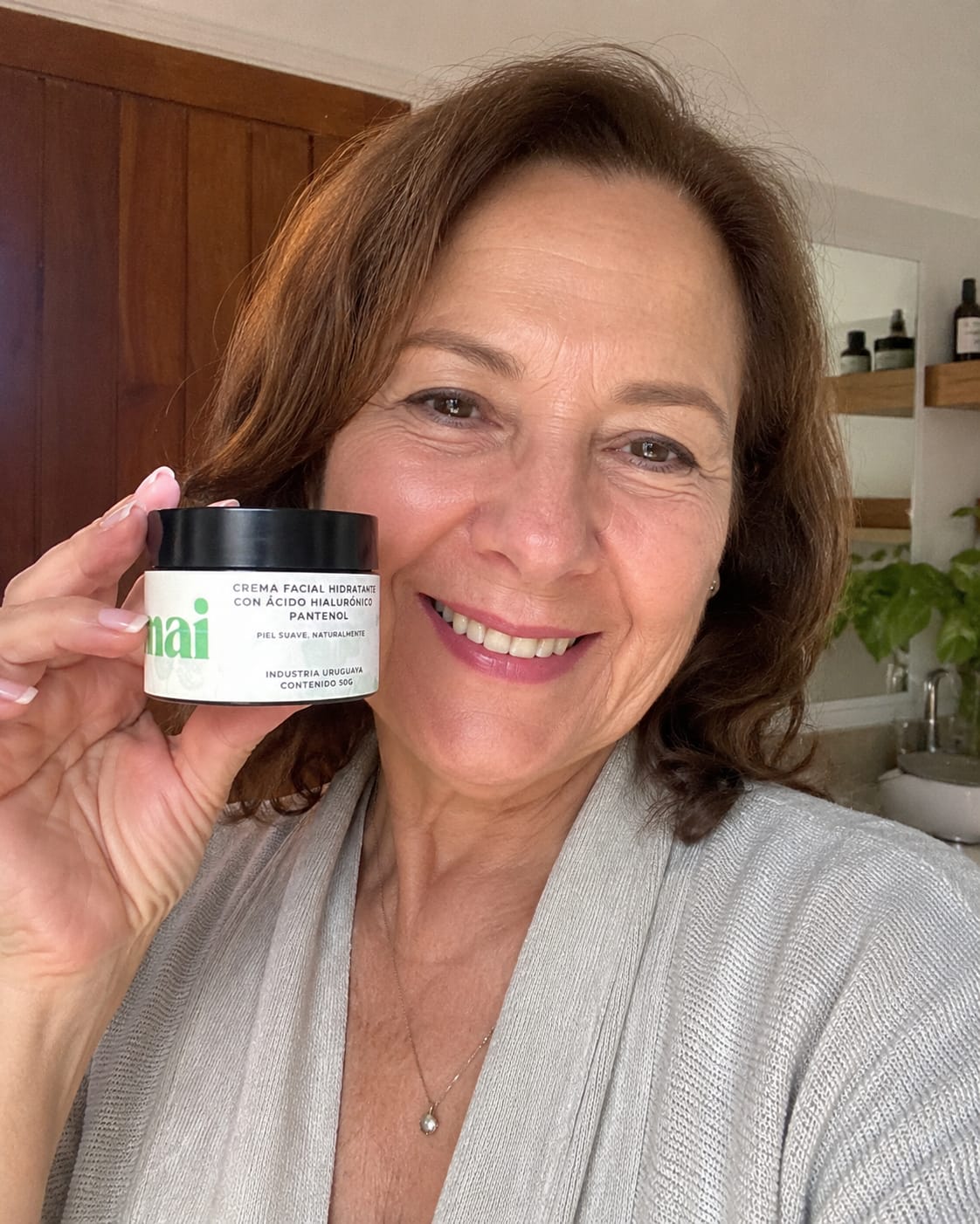 Customer photo review of Kit Glow Radiante | Antiarrugas y Luminosidad | AmaiSkin Uruguay