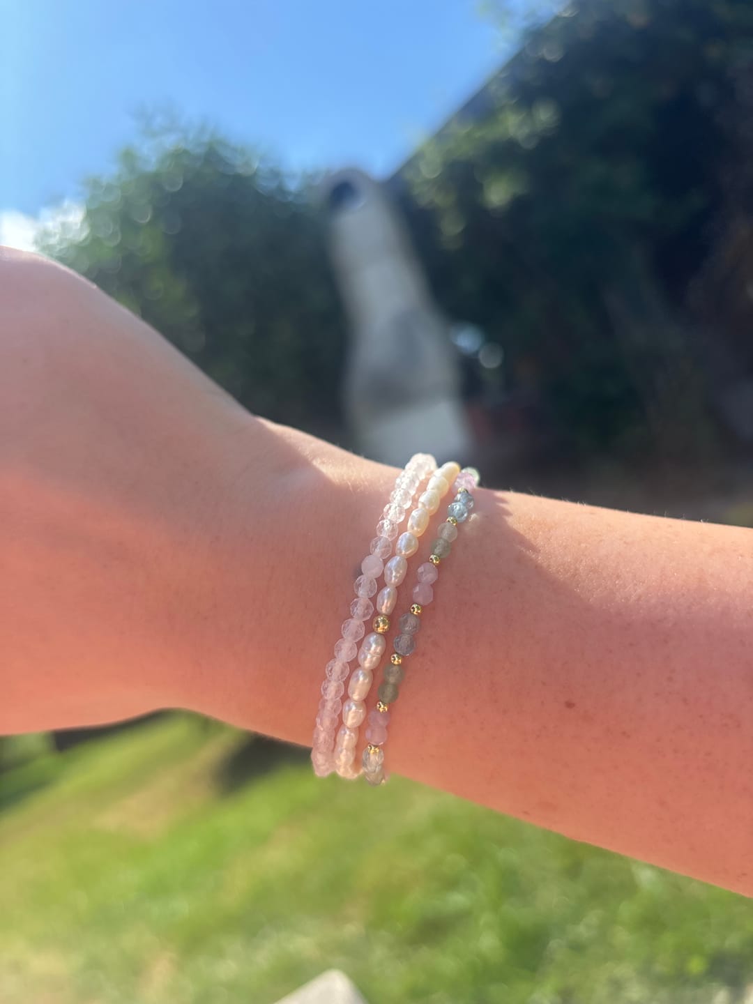 Customer photo review of Inner Bloom Armband