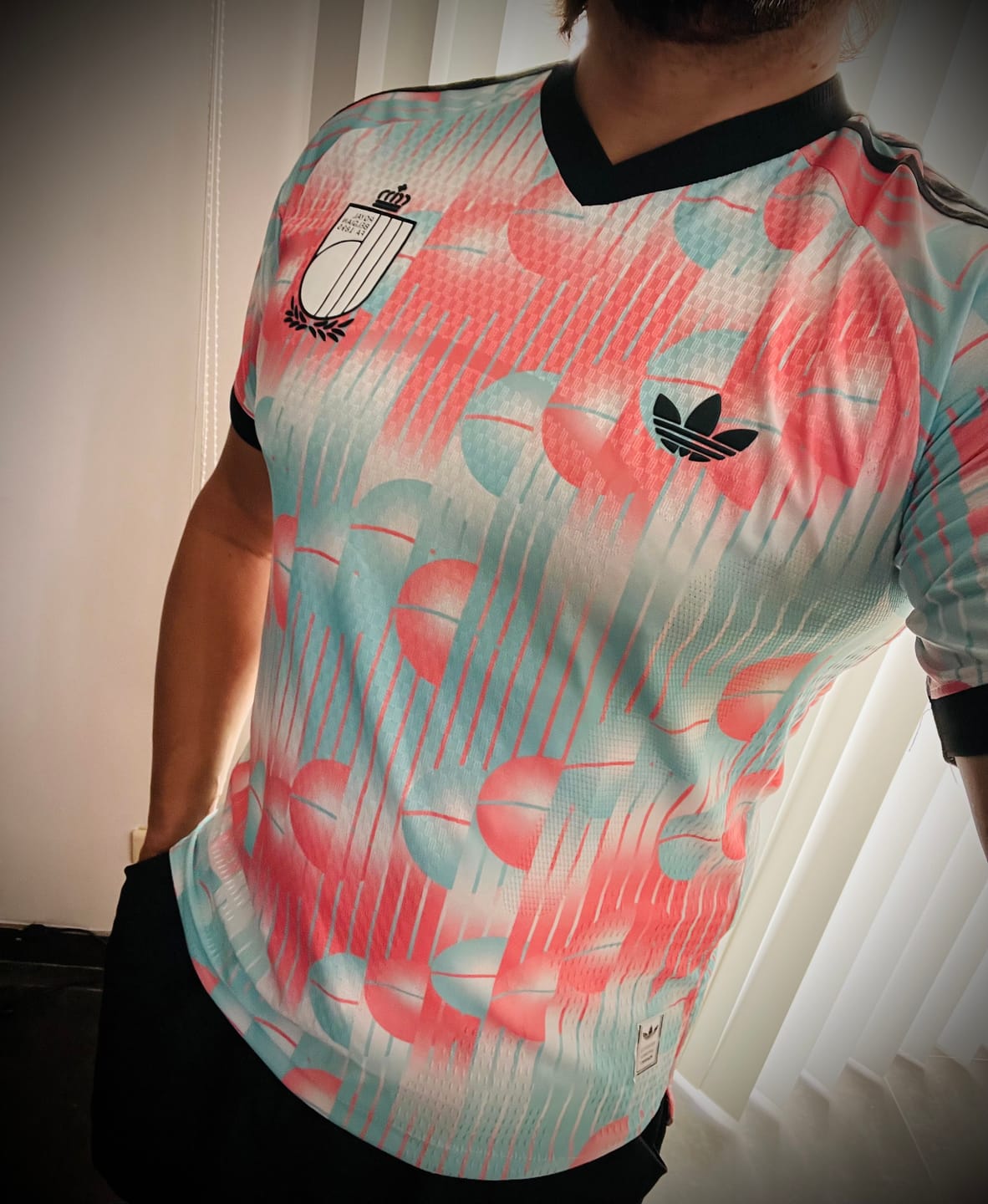 Customer photo review of Maillot player Belgique extérieur 2026