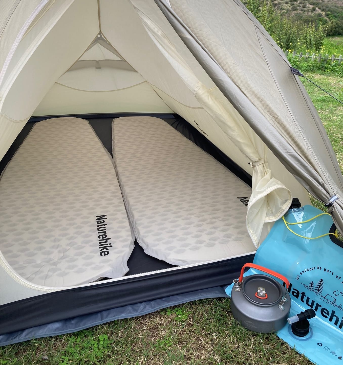 Customer photo review of Fish Bone Ultralight Self-inflating Pad