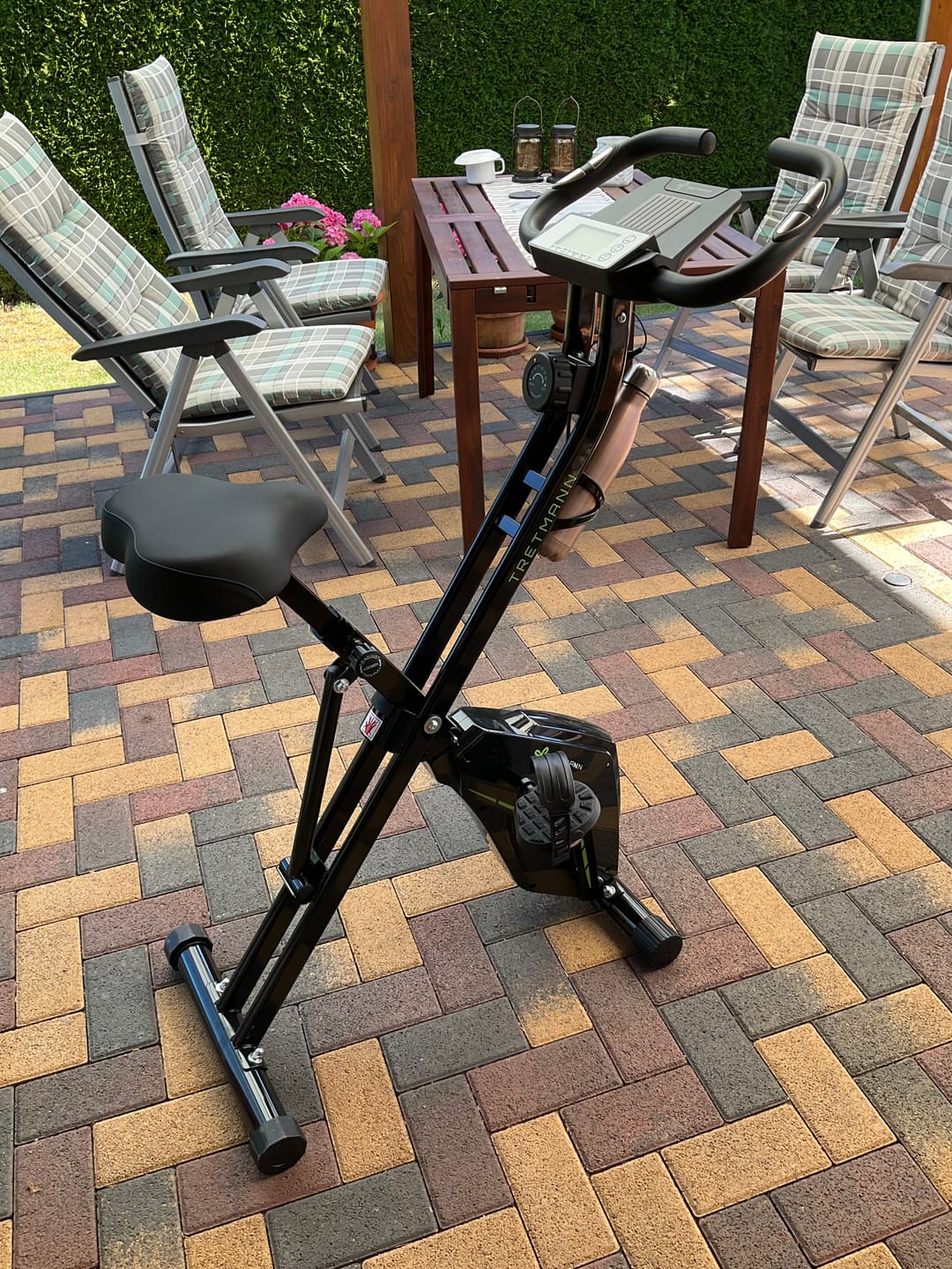 Customer photo review of Tretmann HOME - Klappbarer Heimtrainer