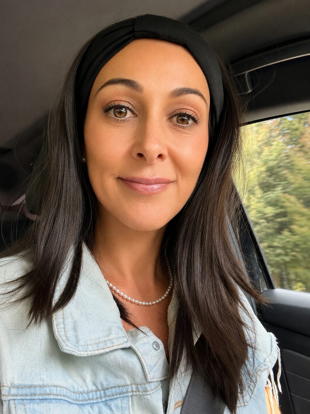 Customer photo review of 20" NEW Sport Pony Wig - Darkest Brown (S)