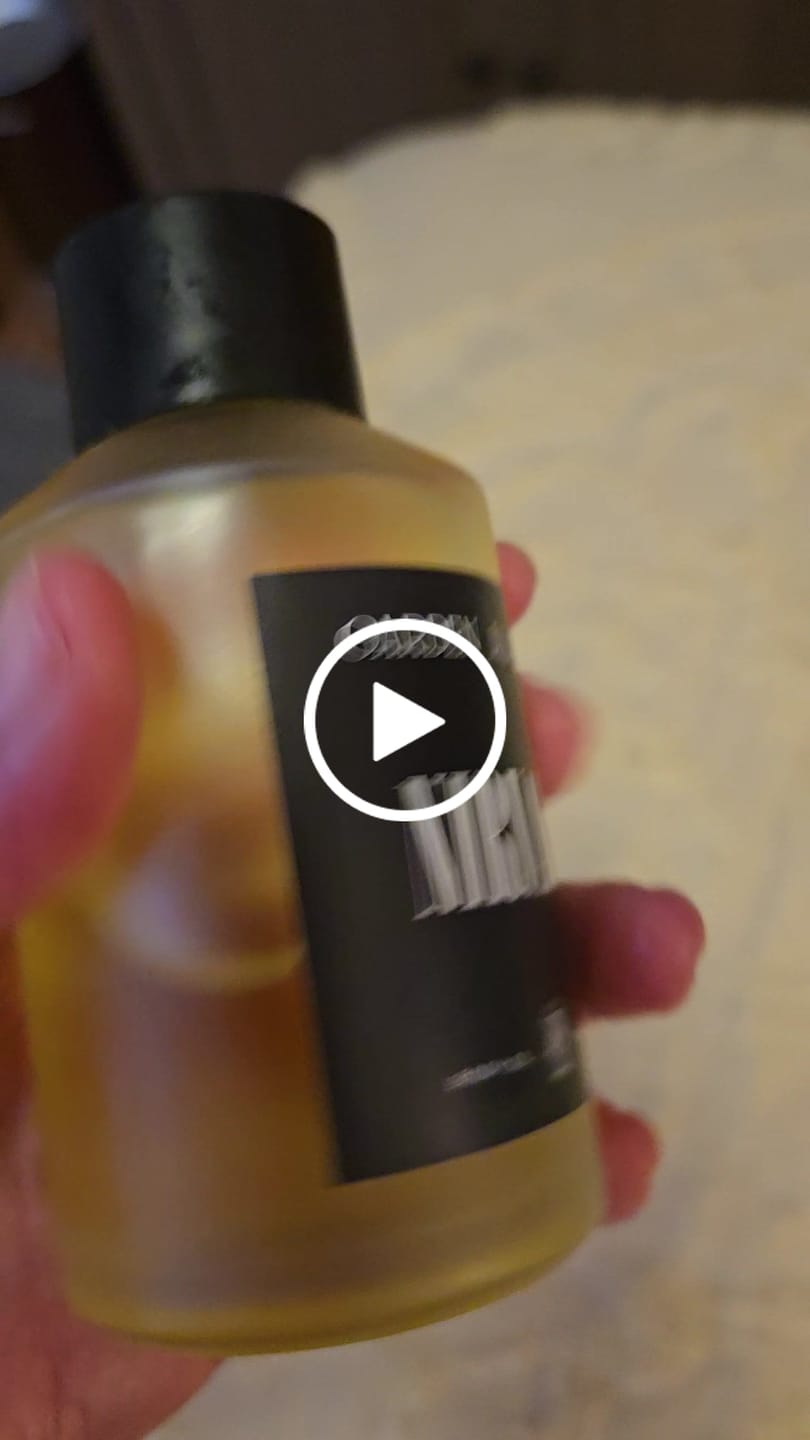 Customer video review of NIRVANA (SALT WATER VANILLA)BODY OIL (new)