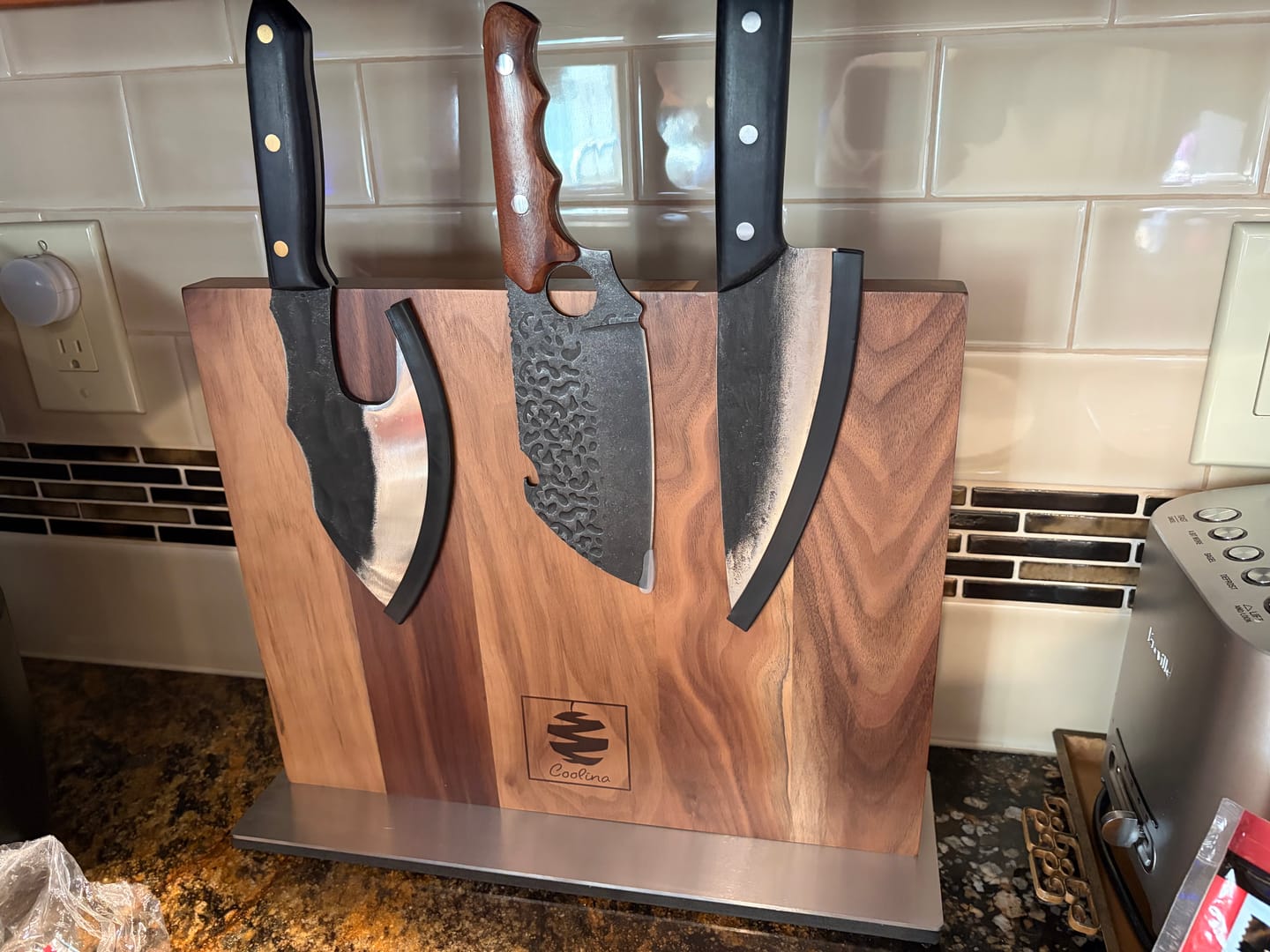 Customer photo review of Machado 6.6" Butcher Knife