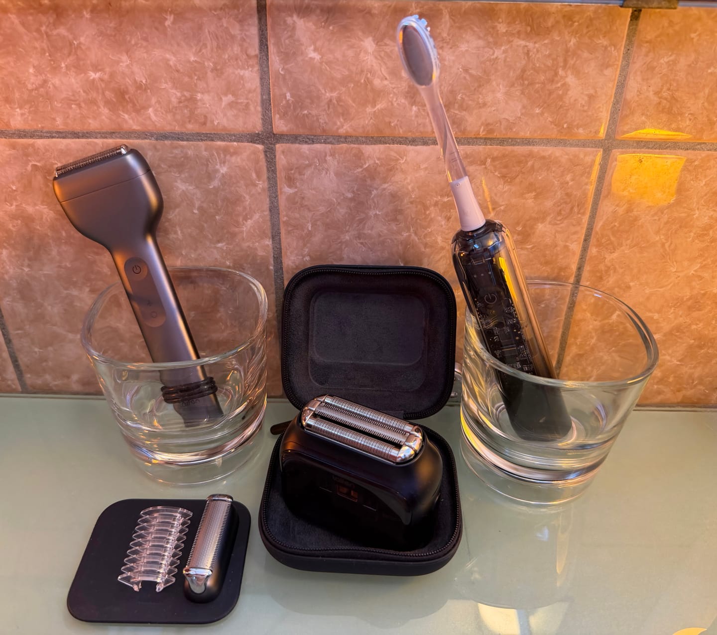 Customer photo review of Laifen P3 Pro Electric Shaver Royal Blue Collection