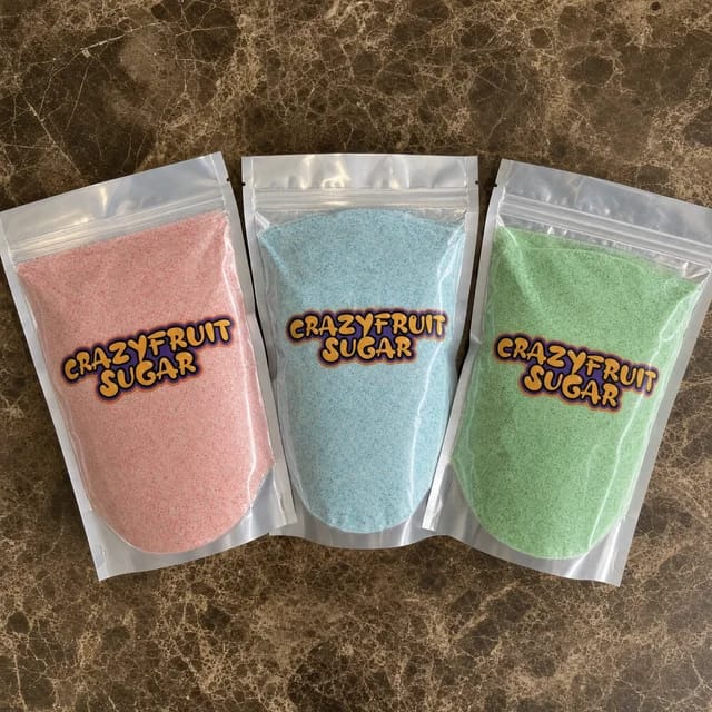 Customer photo review of Crazy Fruit Sugar