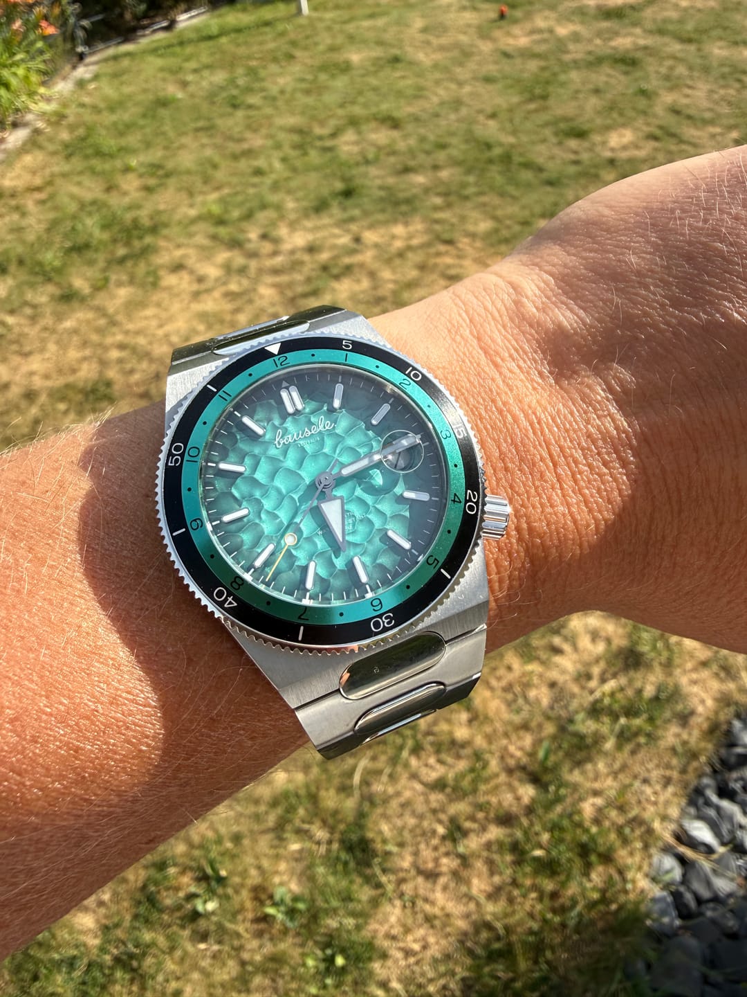 Customer photo review of Oceanic Blue