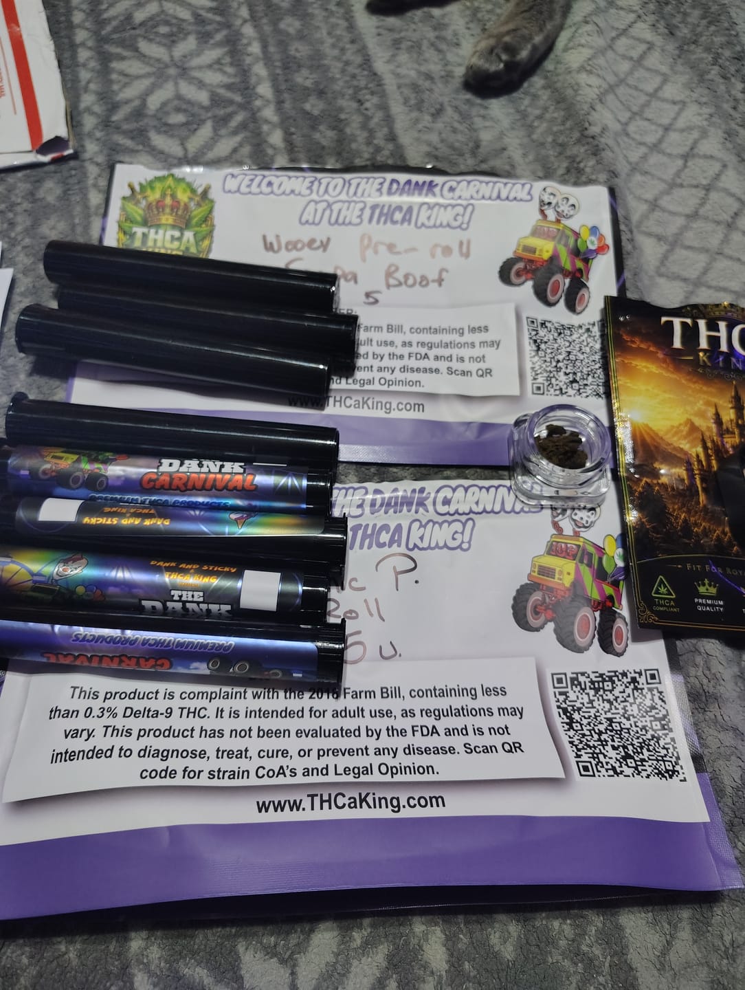 Customer photo review of THCA Hash