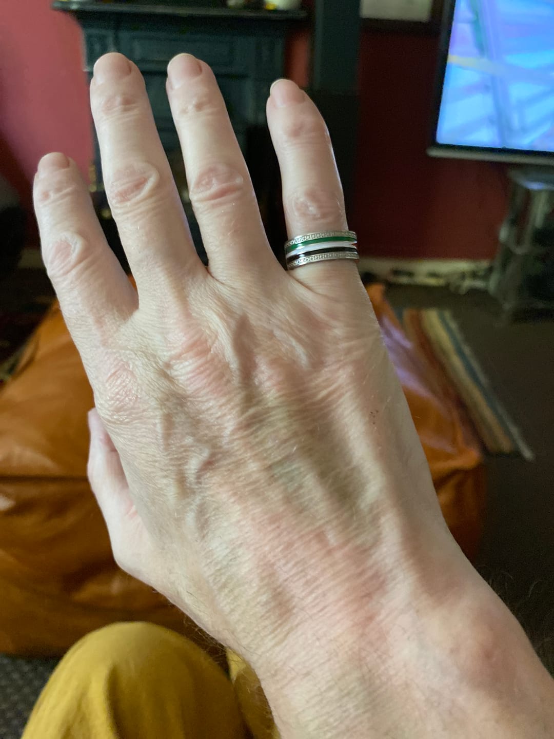 Customer photo review of Palestine Heritage Ring