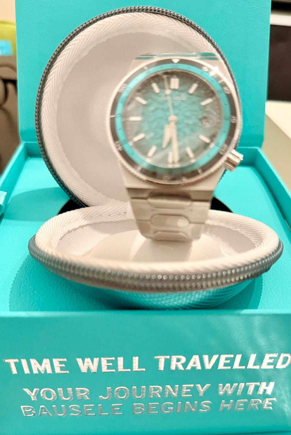 Customer photo review of Oceanic Blue
