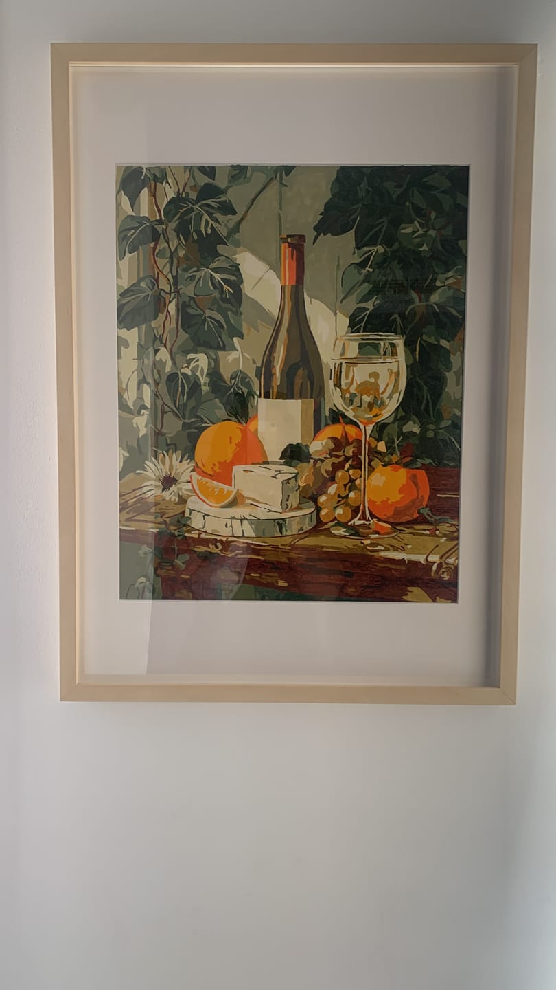 Customer photo review of A taste of Provence | Paint by Number