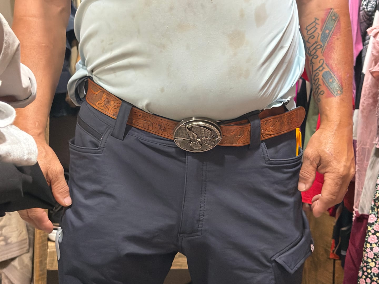 Customer photo review of Kowby Original Belt