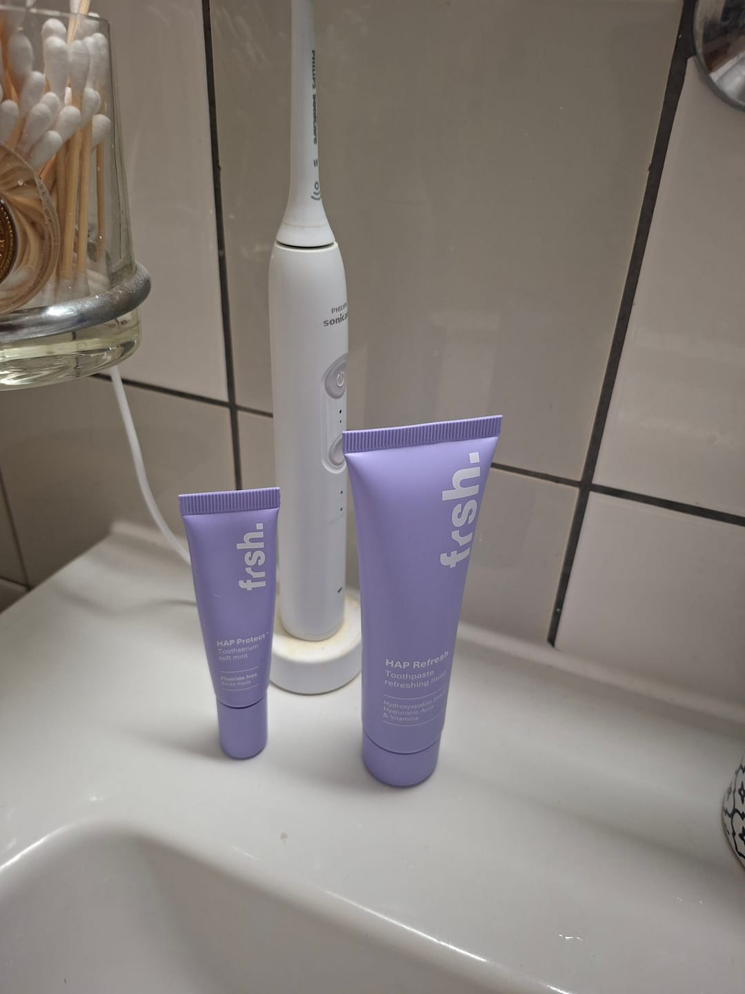 Customer photo review of HAP Refresh Toothpaste