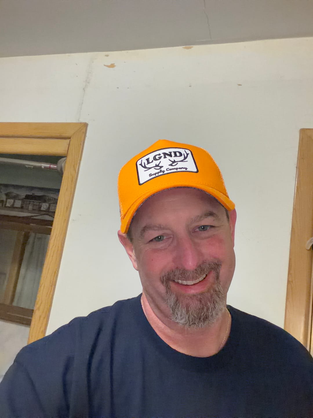 Customer photo review of Hunter Orange Trucker Cap