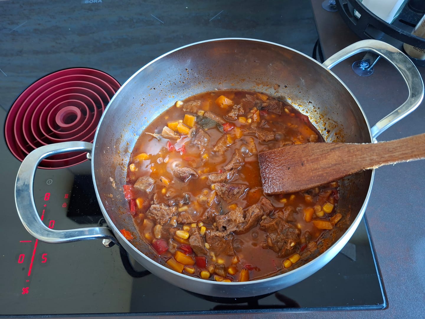 Customer photo review of Gehamerde Diepe Titanium pan