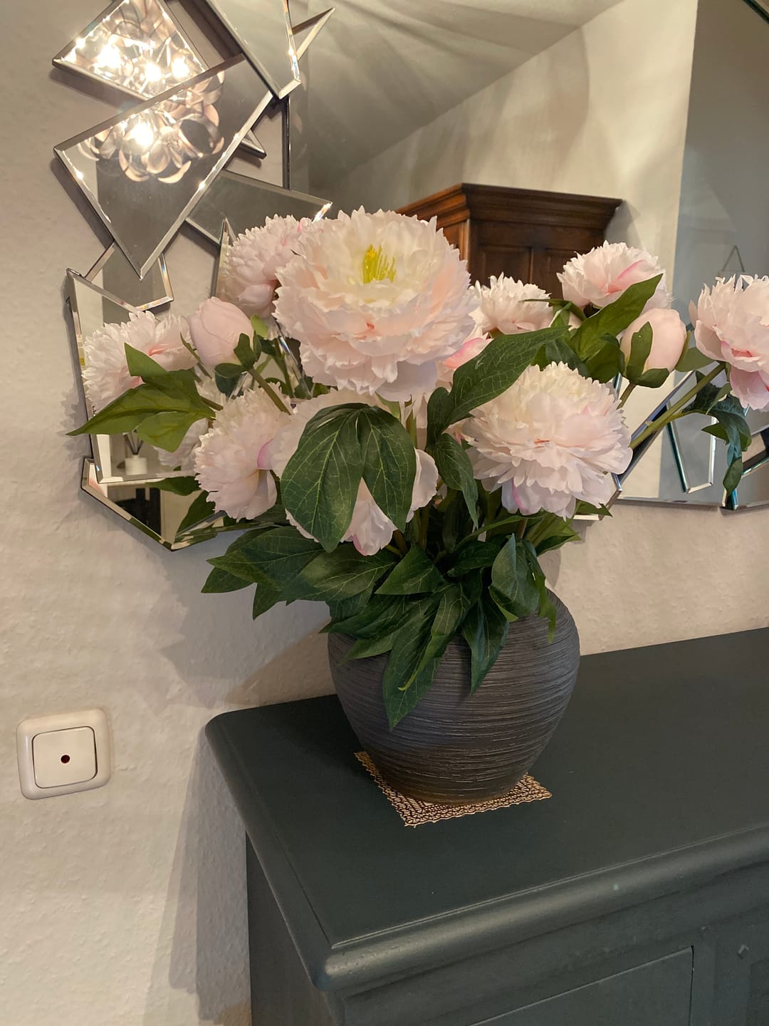 Customer photo review of Zijden Pioenrozen - Lichtroze