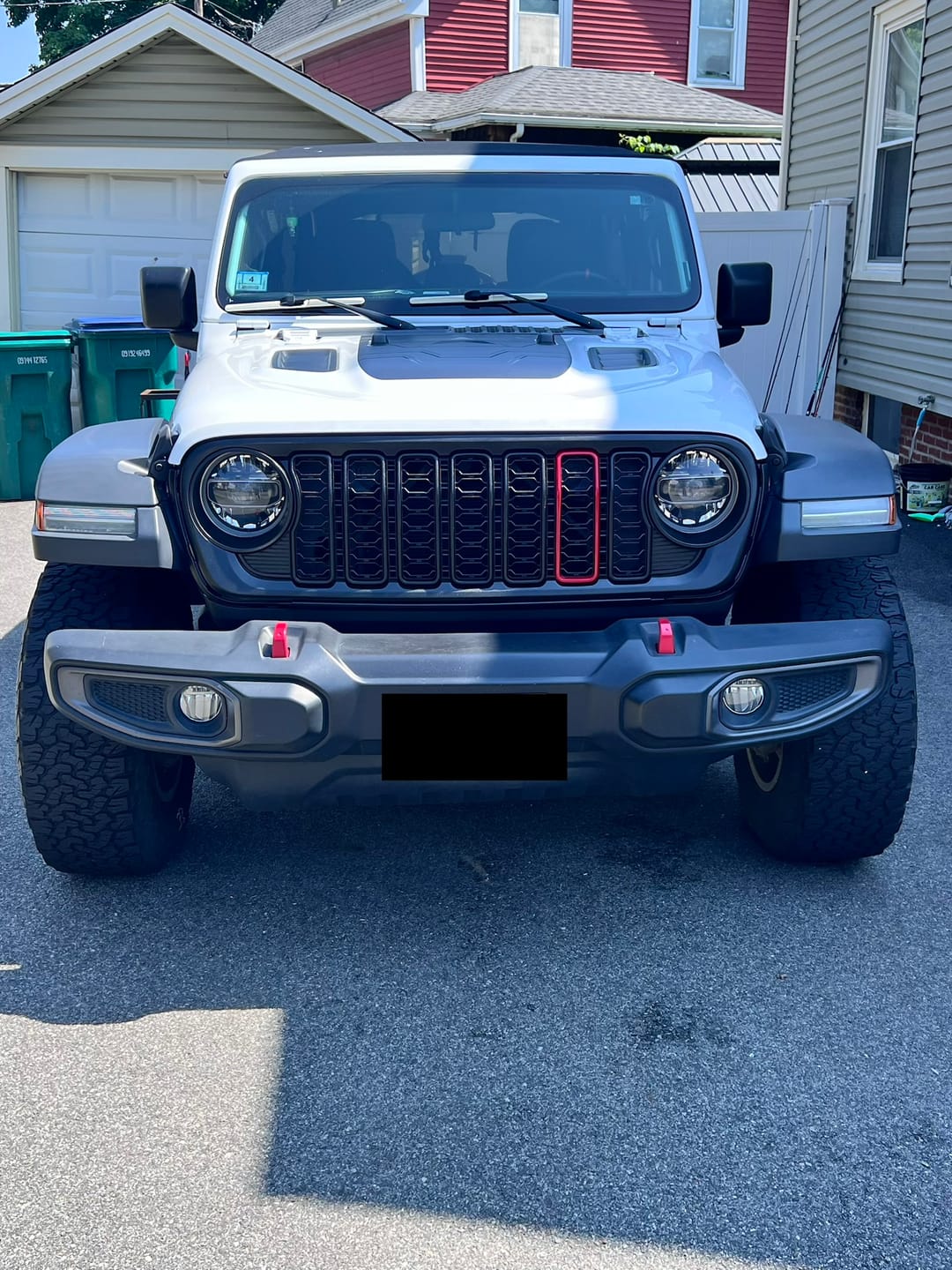 Customer photo review of Fully Raptorized Grille - Newer Style Upgrade fits Wrangler JL/ GladiatorJT