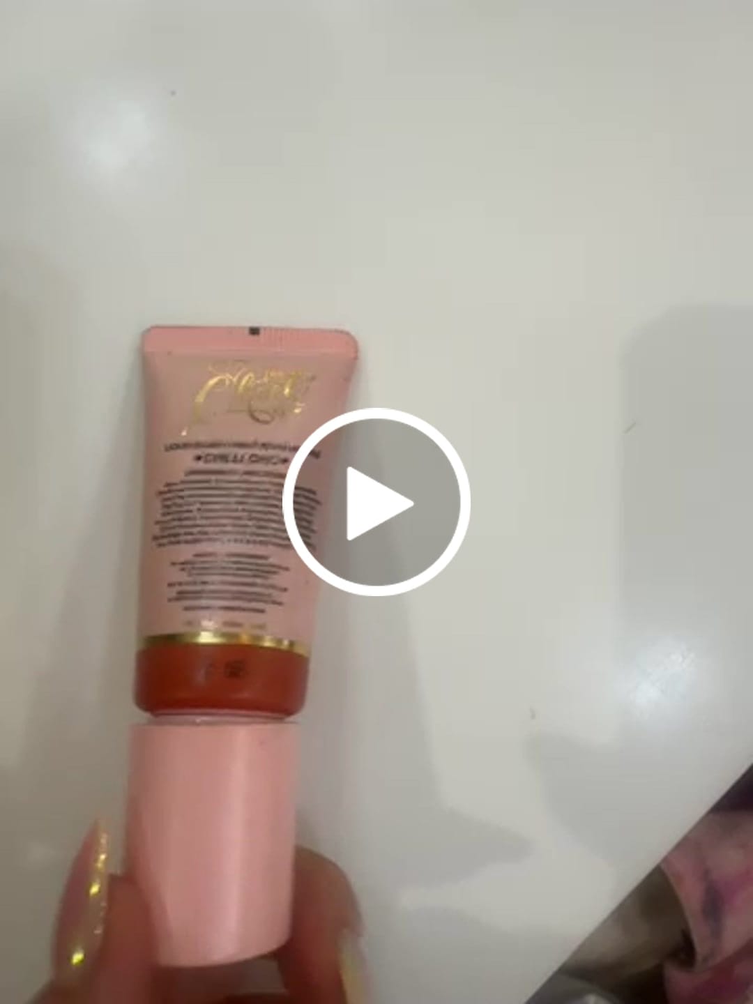 Customer video review of The Cheek Of It Liquid Blush