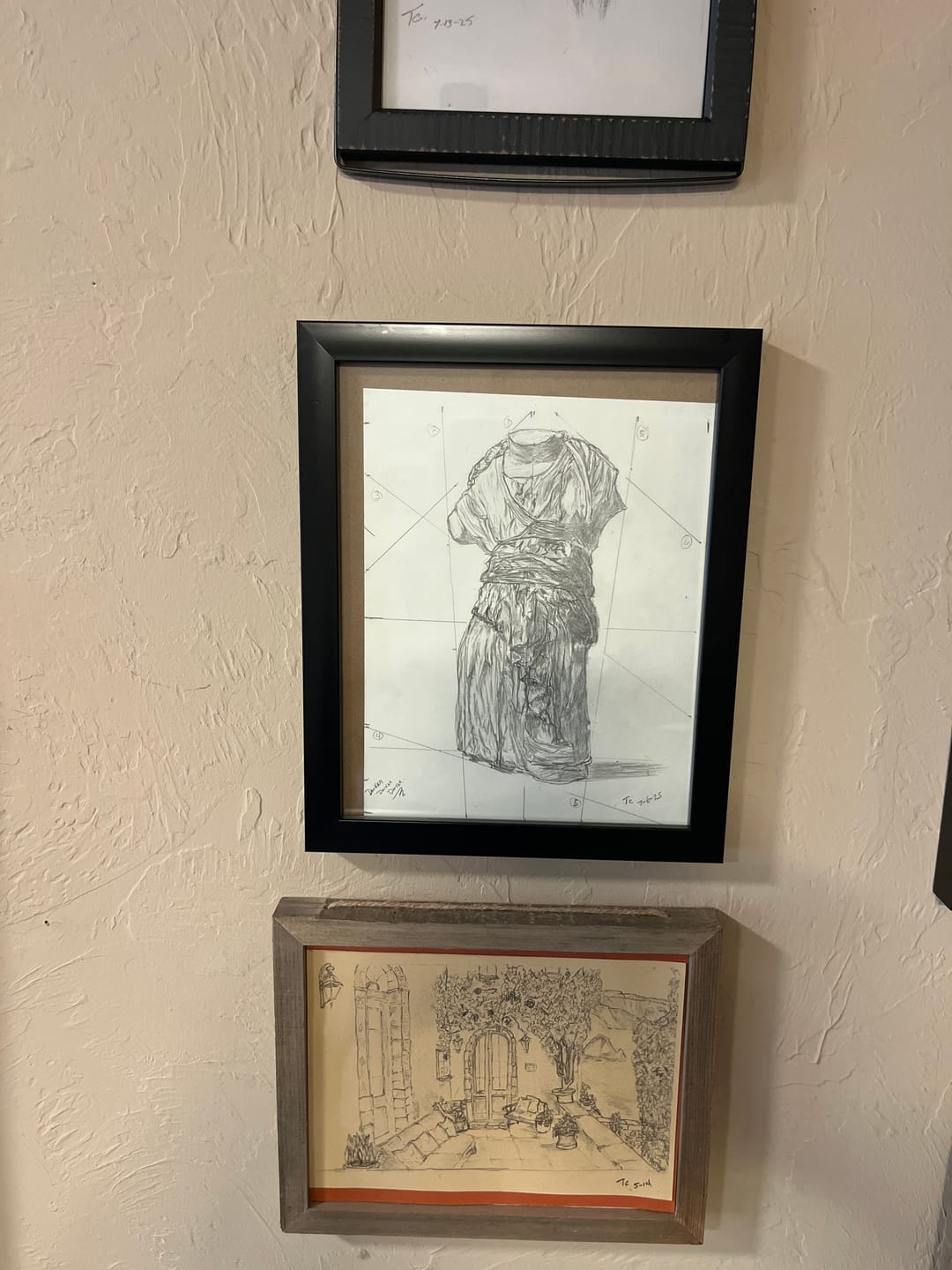 Customer photo review of Bargue Plate 1, 44. The Psyche of Naples (Psyché de Naples)