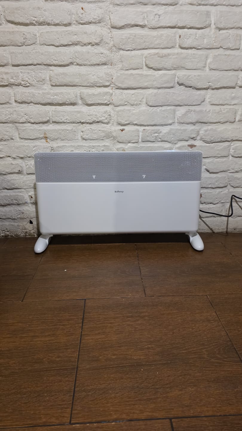 Customer photo review of Estufa Eléctrica Kaltemp Apolo Inverter 2000W Wifi | 25m2
