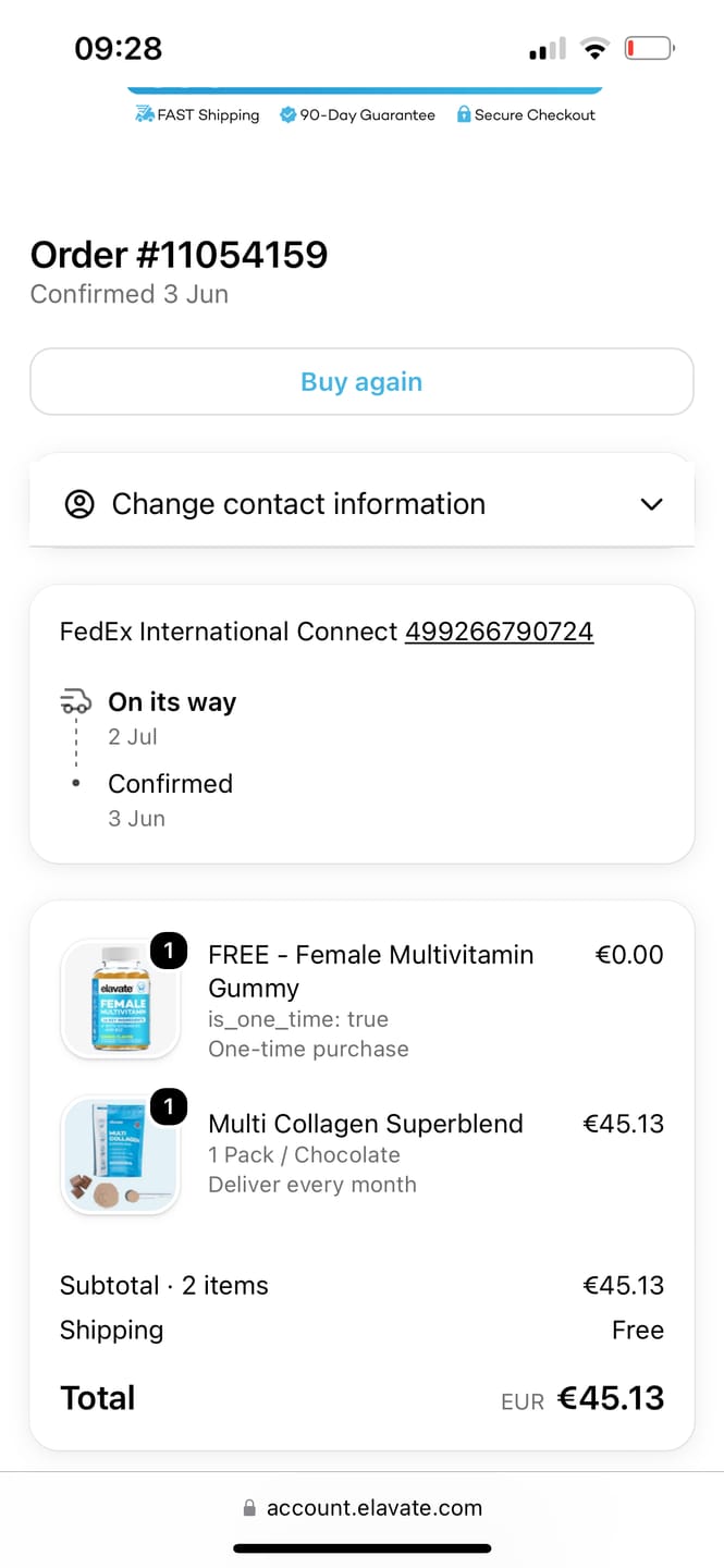 Customer photo review of Multi Collagen Superblend + FREE Gifts (Worth £65)