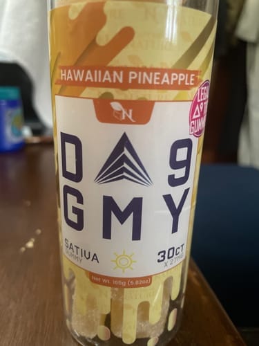 Customer photo review of DELTA 9 GUMMIES - 30CT Peach Fuzz 810mg (15mg ea.) – INDICA