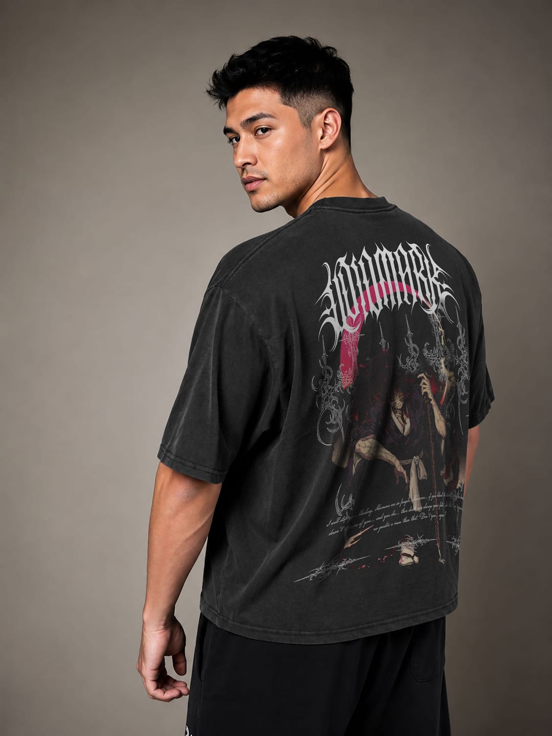 Customer photo review of 'KNY: Kokushibo Oversized T-shirt