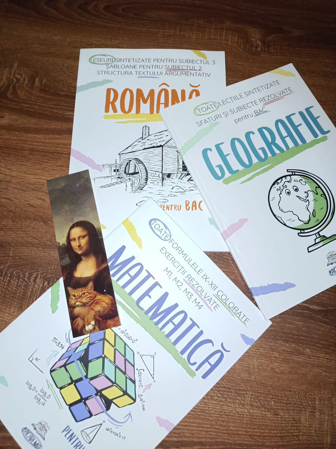 Customer photo review of Pachet Bacalaureat (Română + Matematică + Geografie) Bacademia