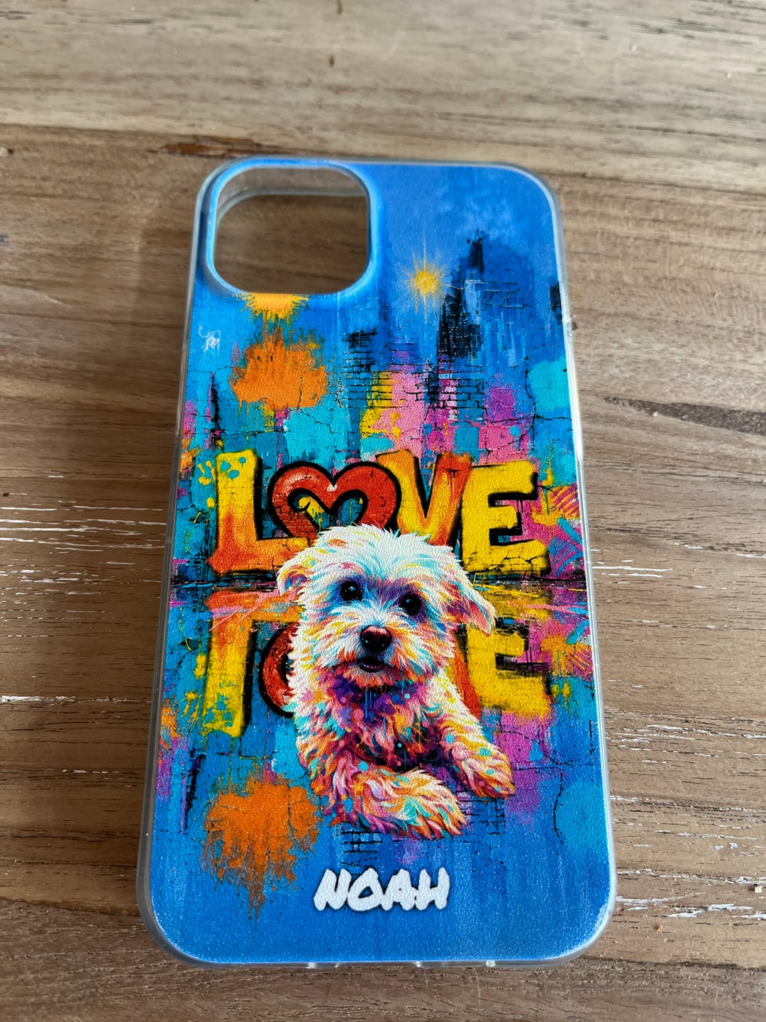 Customer photo review of Streetart - Gepersonaliseerd telefoonhoesje