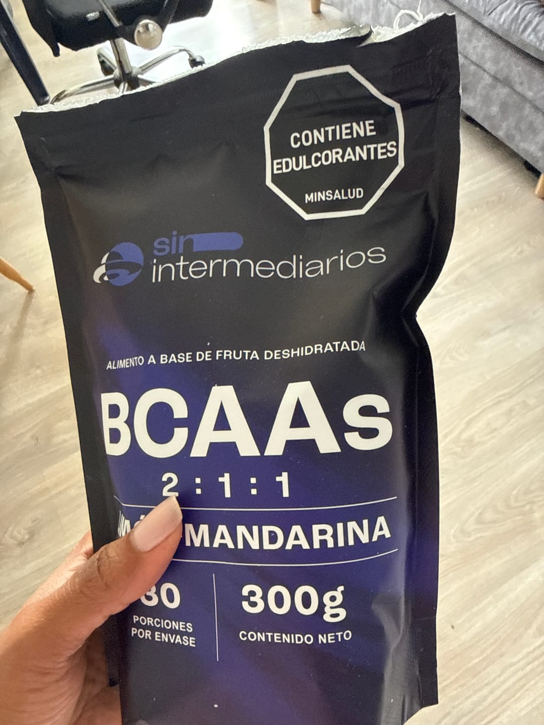 Customer photo review of BCAAs sabor Limón - Mandarina (2:1:1)