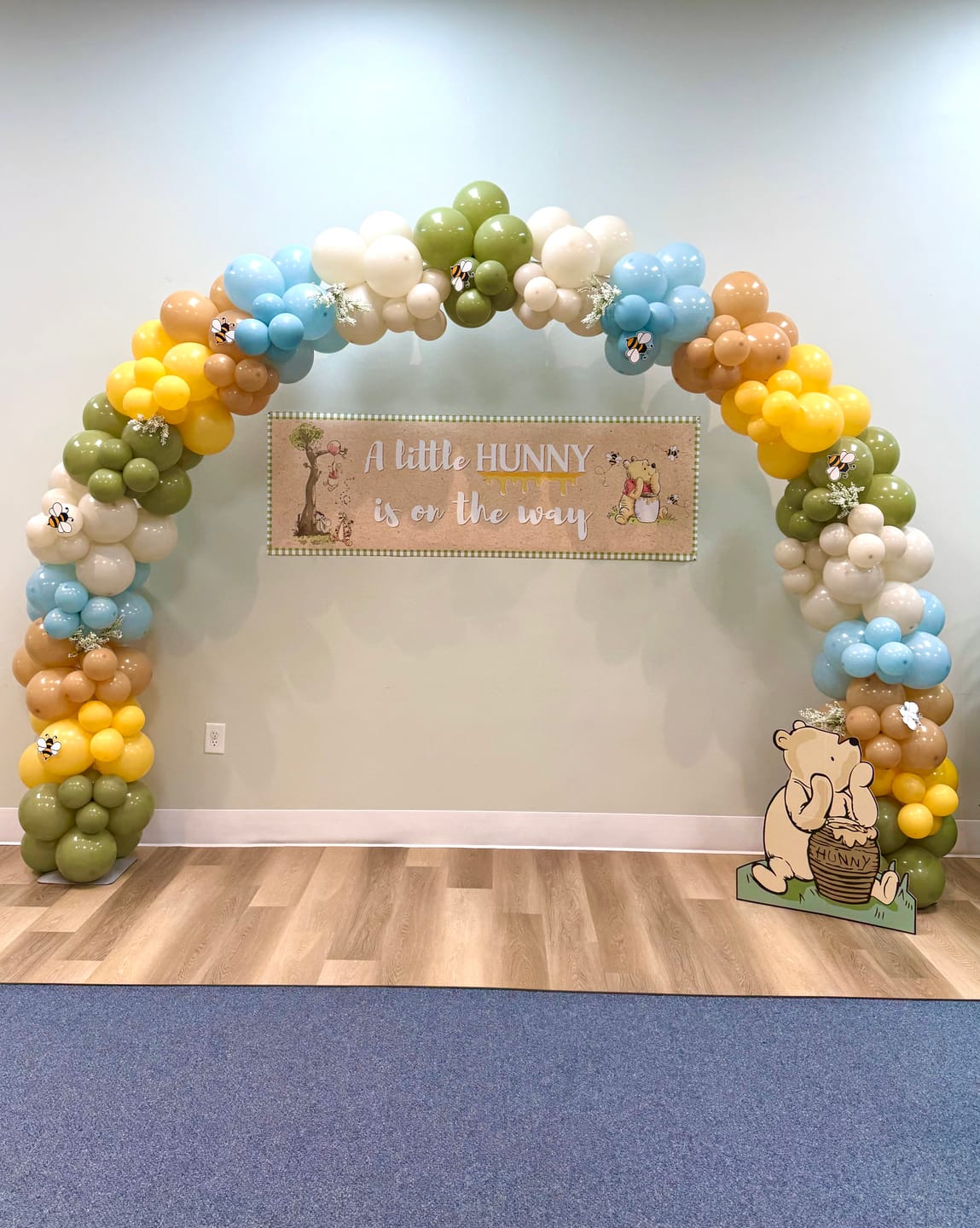 Customer photo review of 10x8ft Aluminum Alloy Tube Arch Balloon Flower Stand For Wedding Birthday Baby Shower