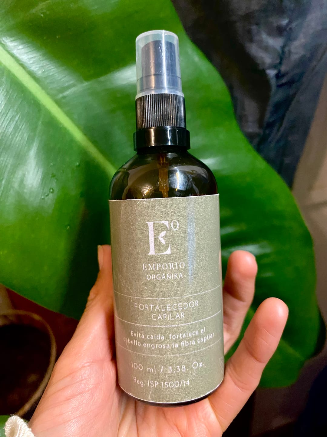 Customer photo review of FORTALECEDOR CAPILAR 100 ML
